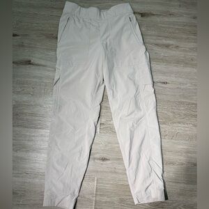 Beige Athleta Jogger Pants